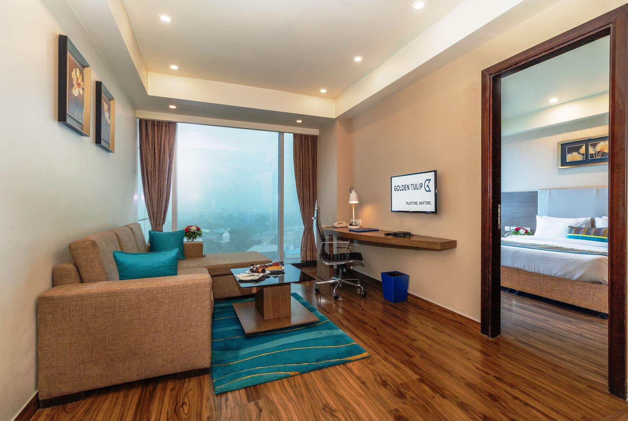Golden Suites Gurgaon Inde Hotels Kültér fotó
