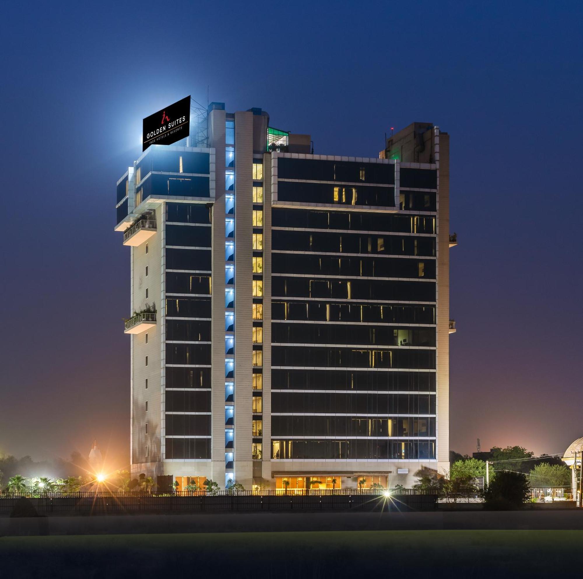 Golden Suites Gurgaon Inde Hotels Kültér fotó